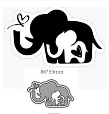 Metal Cutting Dies Animal Elephant Decoration Scrapbooking Paper Craft Stencils