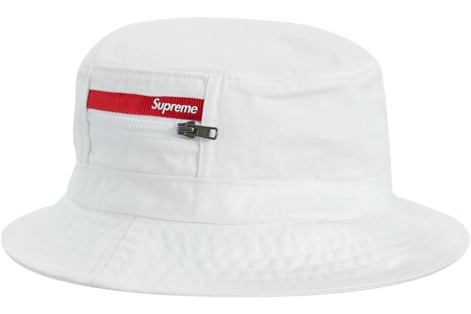 Supreme Zip Pocket Crusher White, Sticker, US SELLER
