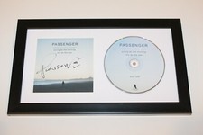 PASSENGER SIGNED FRAMED 'YOUNG AS THE MORNING OLD AS THE SEA' CD COA LET HER GO