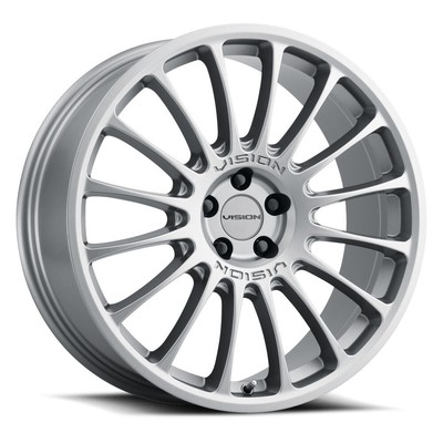 One 17x8 Vision 477 Monaco 5x112 38 Graphite Wheel Rim 73.1