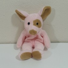 Mary Meyer Mudpie Pig Bean Bag Plush 8 Inches 1996 Pink Brown