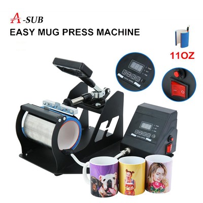Mug Heat Press Machine + Sublimation Paper 100 Sheets + Sublimation Heat Tapes