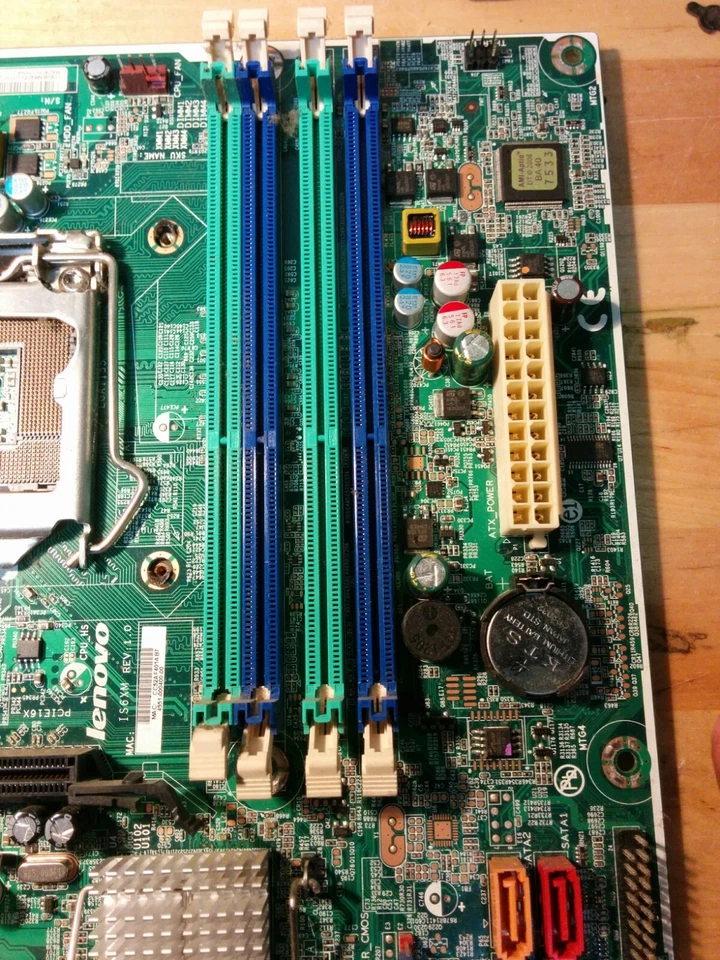 Lenovo ThinkCentre M91 IS6XM Desktop Motherboard- 03T6560 /W IO SHIELD. - Image 4 of 4