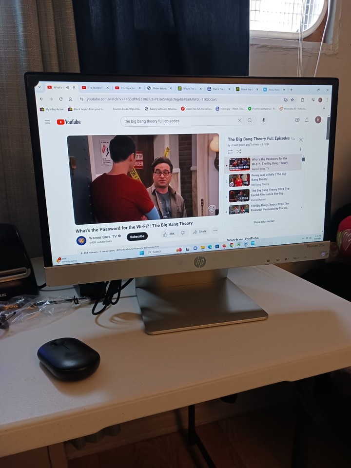 HP Pavilion 20xi Computer Monitor With AC ADAPTER and AVG cable eBay