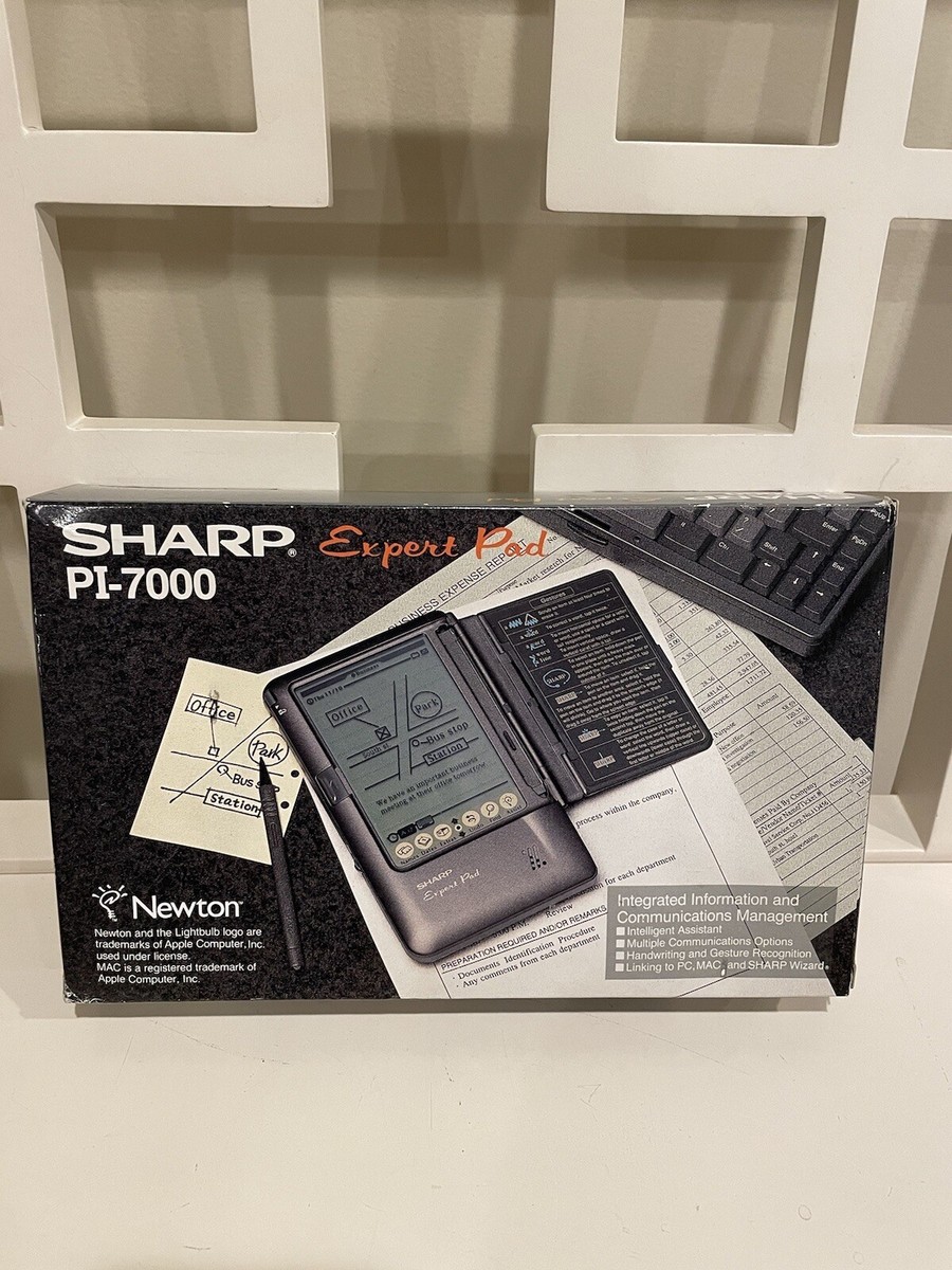 BRAND NEW IN BOX-SHARP EXPERT PAD - APPLE NEWTON CLONE - RARE ITEM