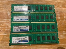 Hypertec HYCEN5501G 1GB PC3-10600U DDR3-1333MHz Memory RAM X 4
