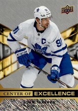 John Tavares 2020-21 Upper Deck Overtime Center of Excellence #CE-4 Toronto