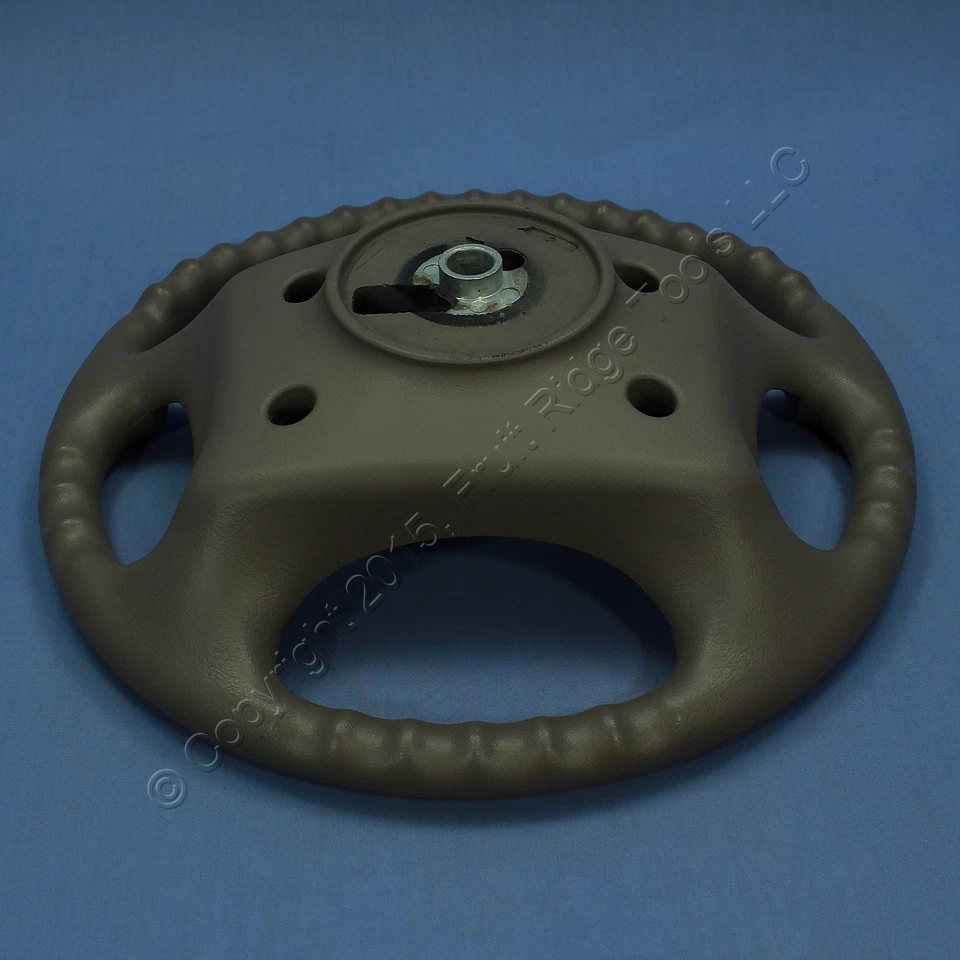 Volante de vinilo beige GM OEM #12537666 para Oldsmobile 88 Royale 1994-1995 Foto 4 de 4