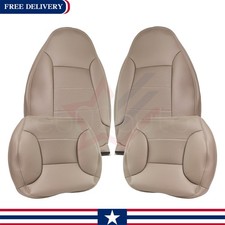 1992-1996 For Ford Bronco Eddie Bauer Driver Passenger Side Seat Covers Tan