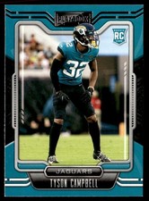 2021 Panini Playbook Tyson Campbell Rookie Jacksonville Jaguars #156