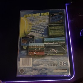 Ocean Break Point Tennis Sega Saturn Sports Game Manual Included NTSC-U/C