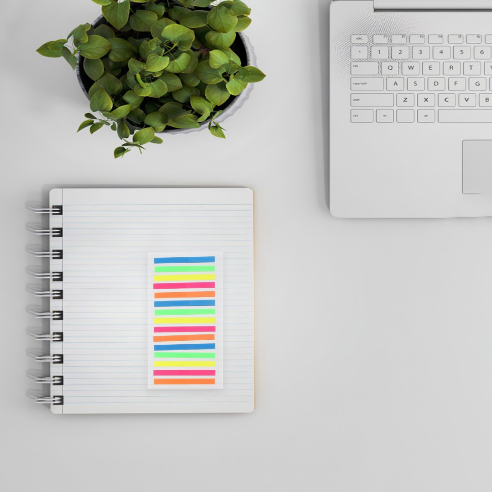 5 Sets Reading Index Post Clear Sticky Tabs for Annotating Books