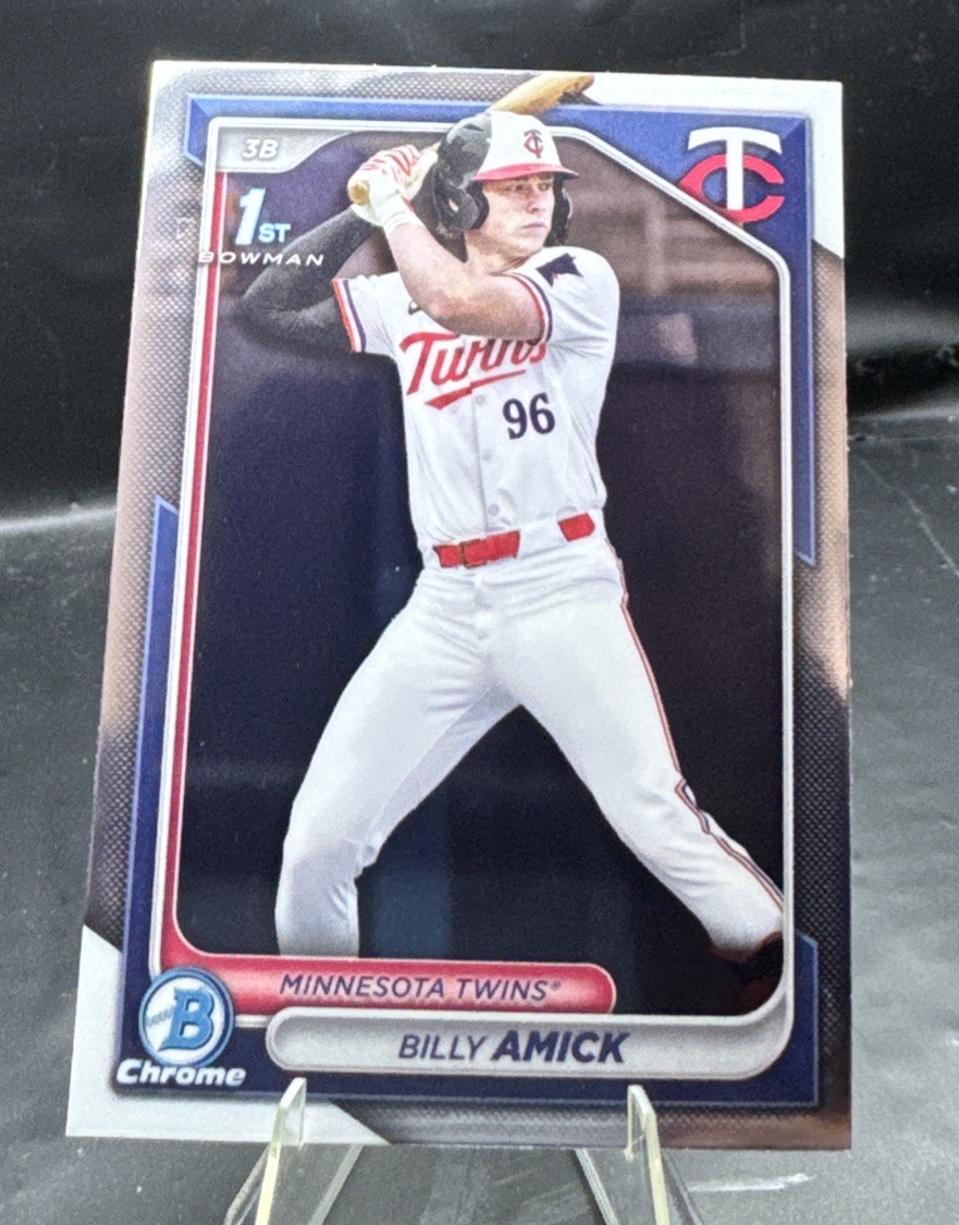 2024 Bowman Draft Chrome 1st Bowman Card Base # BDC-68 Billy Amick