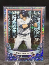 2024 Bowman Sterling - Prospect Chase Delauter BSP-5 Mini-Diamond Refractor /150