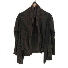 Used Issey Miyake HaaT 06SS Pleats Deformed Jacket Women JPN 2