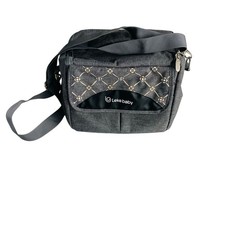 Lekebaby Grey Breast Milk Cooler Bag Contoured Ice Pack Insulated Bottle Tote