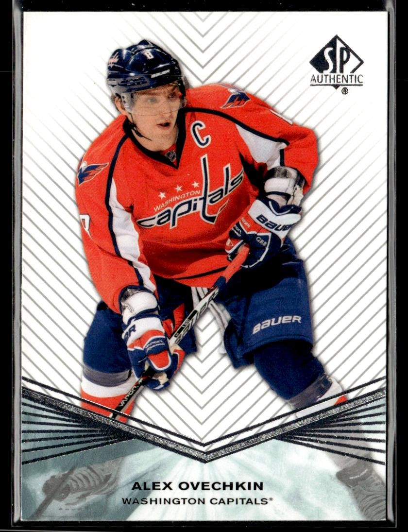 Alex Ovechkin #18 Hockey Cards 2011 SP Authentic trading card — raw and PSA graded price guide
