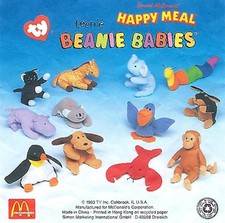 McDonalds 1998 TY Zip The Cat Teenie Beanie Baby Happy Meal Toy SEALED 10