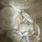 Jar Of Primarily White Buttons — photo 5