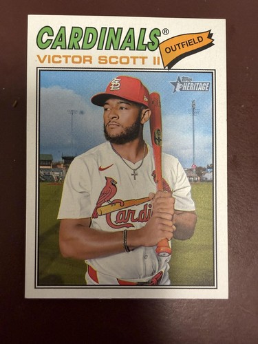 2026 Topps Heritage #318 Victor Scott II | Baseball Card
