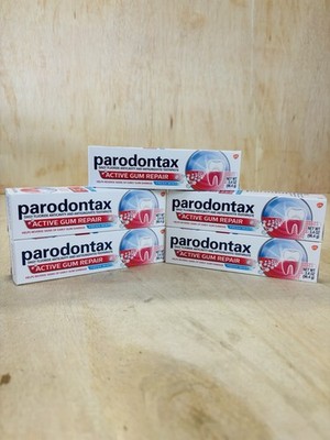 (5) Paradontax Active Gum Repair Toothpaste Fresh Mint 3.4oz Exp. 06/2026