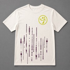 Zumba Wear White Graphic TShirt OSFM Music Dance Zwag Workout Active Casual