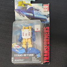 Hasbro Transformers Titans Return Seaspray Autobot Transforming Ship w Card