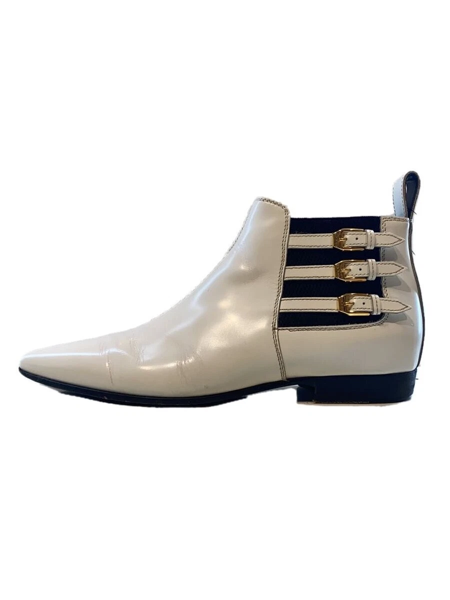Chaussures habillées Gucci / taille 6 / cuir blanc chaussures formelles classiques occasion