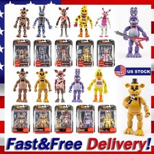 Spring Trap Five Nights At Freddy Bonnie Chica Golden Foxy 5"Action Figure US