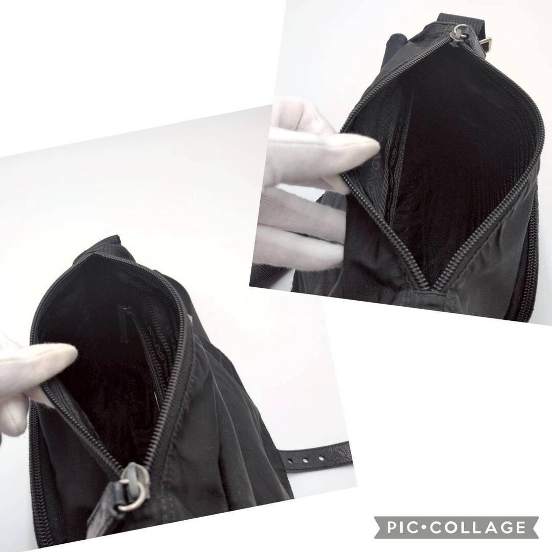 PRADA Shoulder Bag Crossbody Tesuto Nylon Black thumbnail 10
