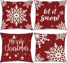 Ueerdand Christmas Decorations Pillow 18" x (Pack of 4), 5 