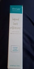Thrive Causemetics Liquid Lash Extensions Lash Serum Vegan NEW IN BOX 0.10 fl oz