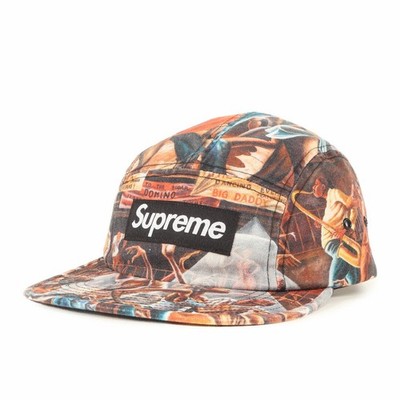 Supreme 25SS Ernie Barnes Camp Cap All-Over Graphic Multicolor Cotton One Size
