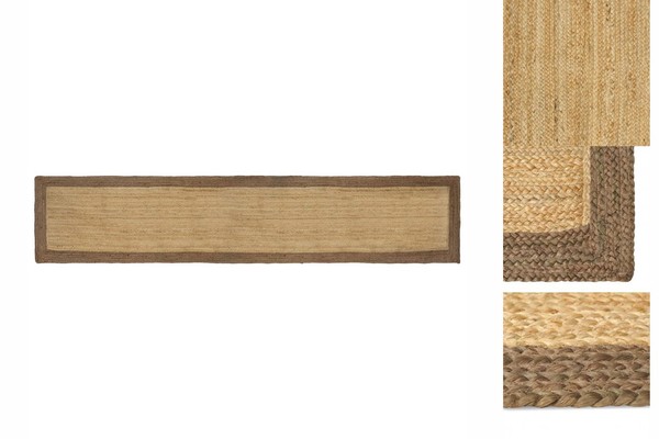 Bereichsteppiche Grau 80X400 Cm Jute-image