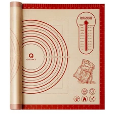 Silicone Baking Pastry Dough Mat - 28x20Inch Extra Large Cookie Bread Rolling...