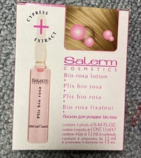 Salerm Cosmetics Bio Rosa Styling 4 phials x 0.44 oz  Qty Available