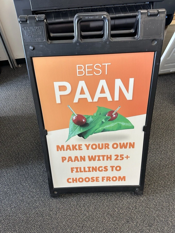 Letrero de acera A-frame 24x36 Aframe 24 X 36 tablero sándwich nueva calidad señalizada Foto 2 de 4