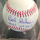 Bob Gibson Signed Rawlings Official MLB Baseball PSA/DNA St. Louis Cardinals