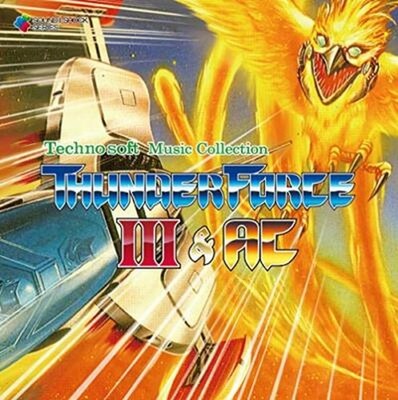 Technosoft Music Collection THUNDER FORCE III und AC Spiel CD NEU Japan