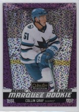 2024 O-Pee-Chee Platinum Marquee Rookies Violet Pixels 115/299 Collin Graf 13og