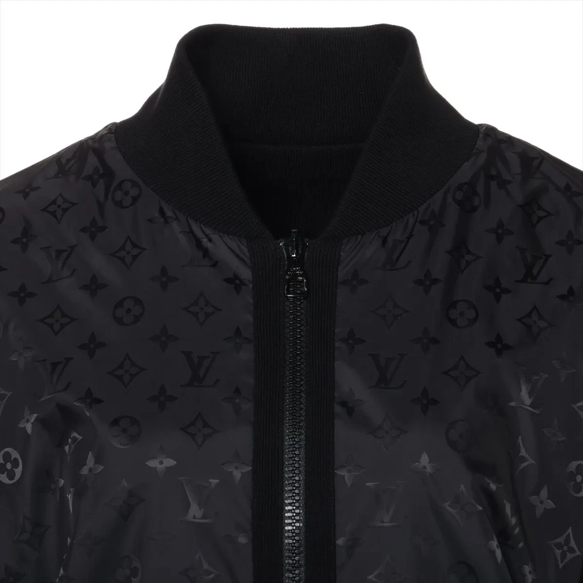LOUIS VUITTON（LV） Louis Vuitton 24SS Giacca Cotone M Uomo Nero Monogramma RM241Q ECONYL Reversibile