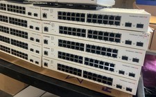 Fortinet FortiSwitch FS-124D-POE 24 Port Gigabit Ethernet Switch UNREGISTERED