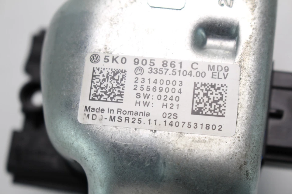 Volkswagen Jetta 2015 módulo de bloqueo de dirección OEM, 5K0 905 861 C Foto 2 de 4