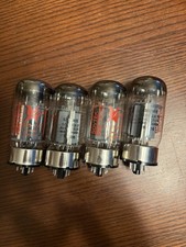 Quad of Sovtek 6550WE Power Vacuum Tube