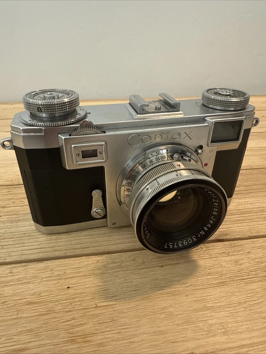 CONTAX IIa Zeiss Ikon ジャンク ケース付き Zeiss Ikon Contax IIA
