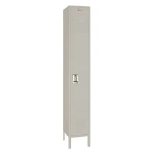 Lyon 7Gc5062su Wardrobe Locker, 15 In W, 18 In D, 78 In H, (1) Tier, (1) Wide
