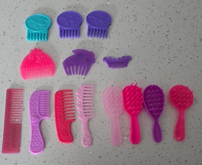 Vintage Barbie & Pony Doll Hair Brush Comb Accessory Lot 90s Y2K