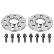 Alu Distanzscheiben 10mm for VW 4x100 57,1mm Spurverbreiterung mit Bolzen