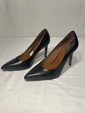 Christian Siriano For Payless High Heels SIZE 8 W Patent Black Stiletto NWT