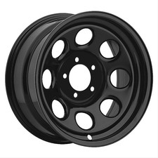 Cragar Soft 8 Black Steel Wheels 17x9 5x135mm Bc Set Of 2